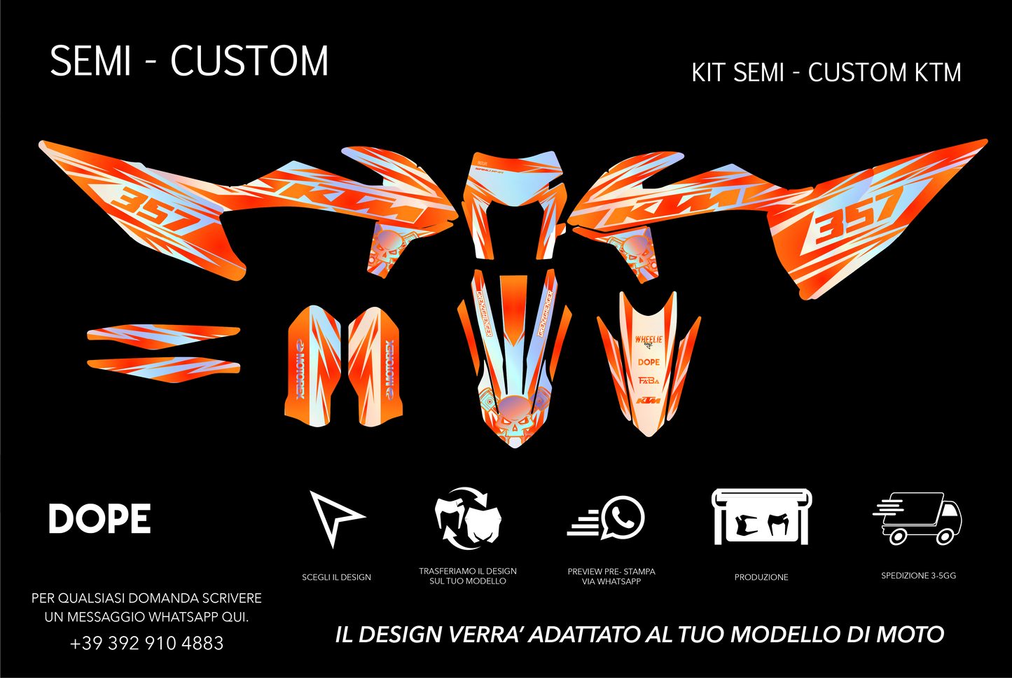 SEMI CUSTOM GRAPHICS KTM by SamuM4r