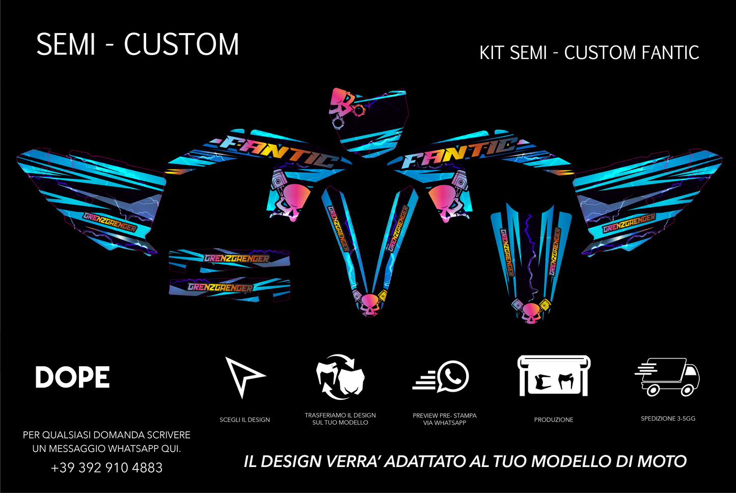 SEMI CUSTOM GRAPHICS FANTIC #2