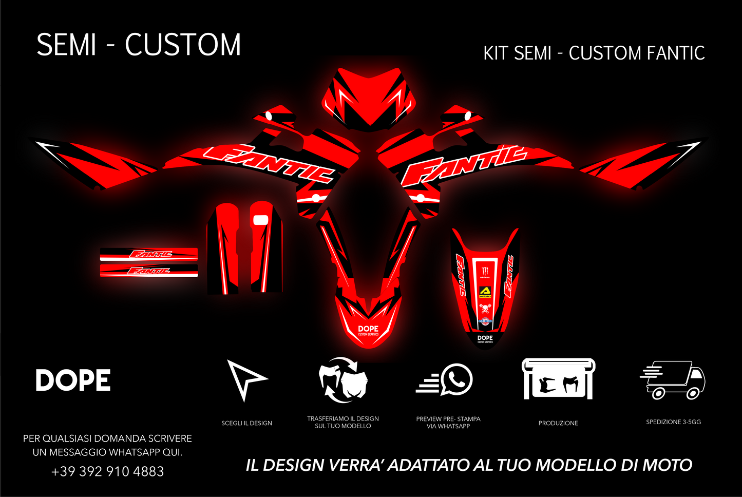 SEMI CUSTOM GRAPHICS FANTIC #4