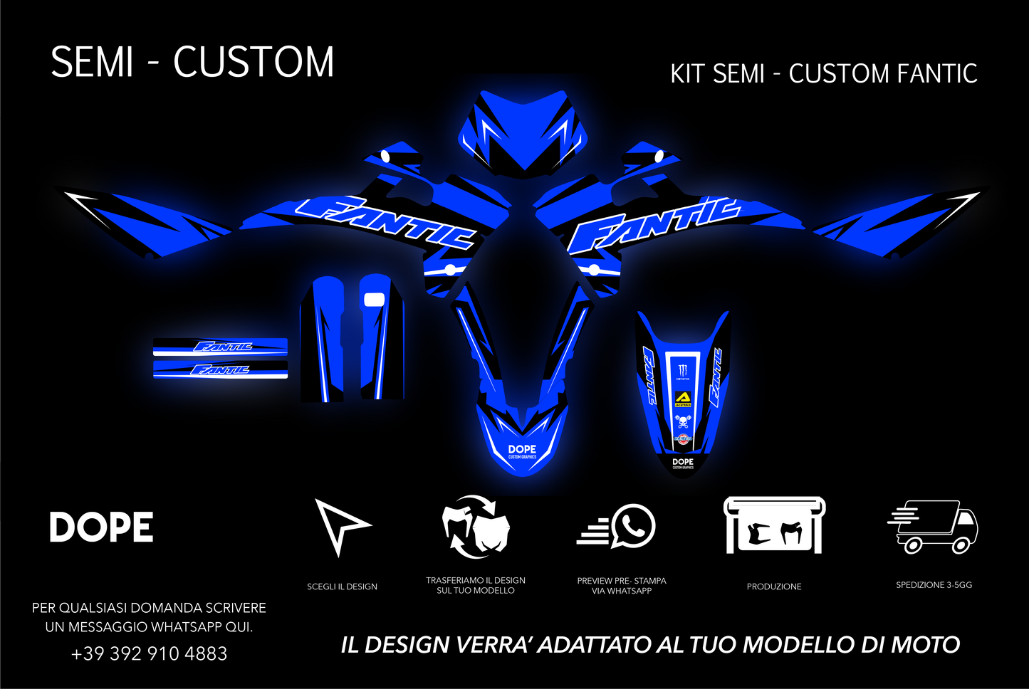 SEMI CUSTOM GRAPHICS FANTIC #5