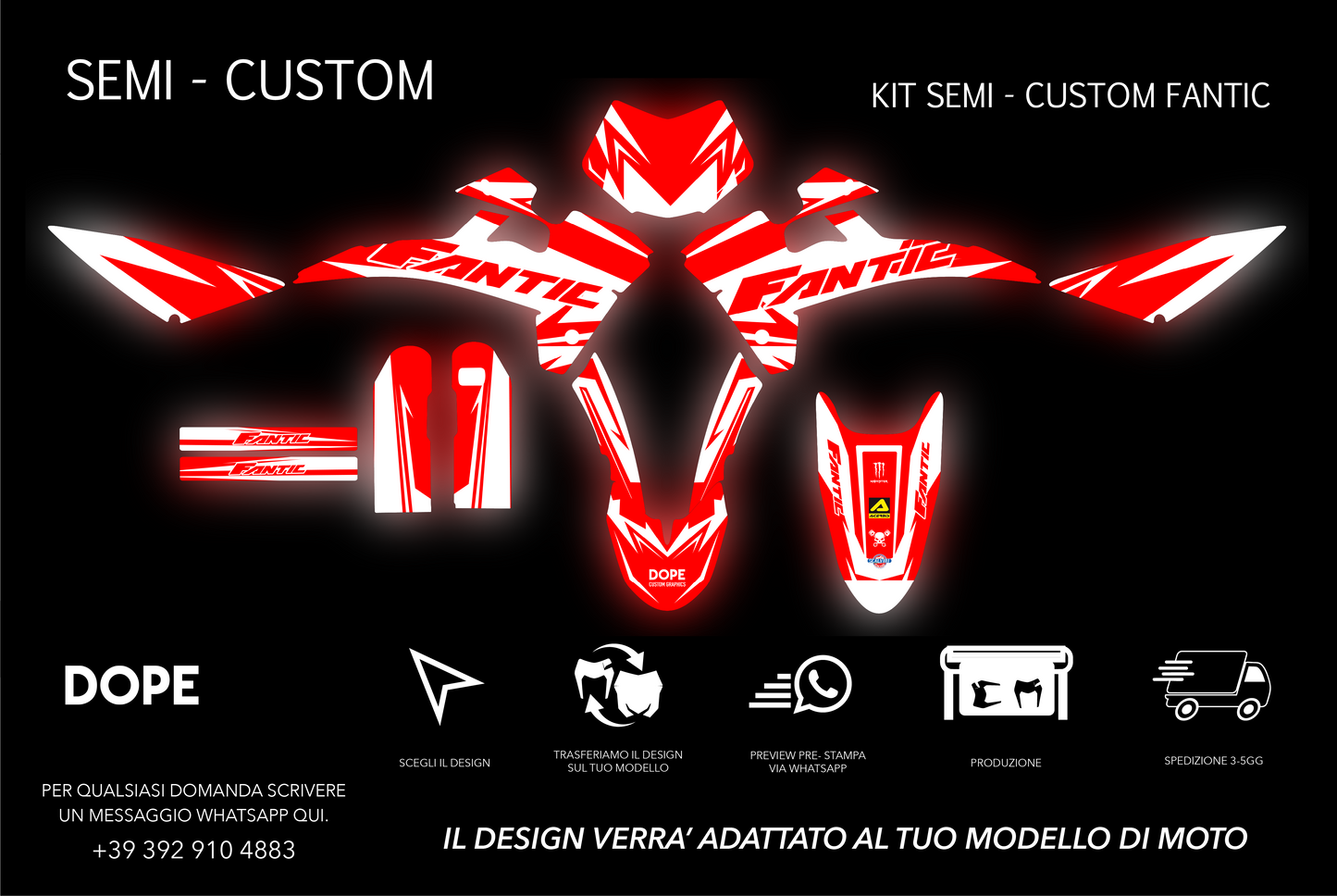 SEMI CUSTOM GRAPHICS FANTIC #7