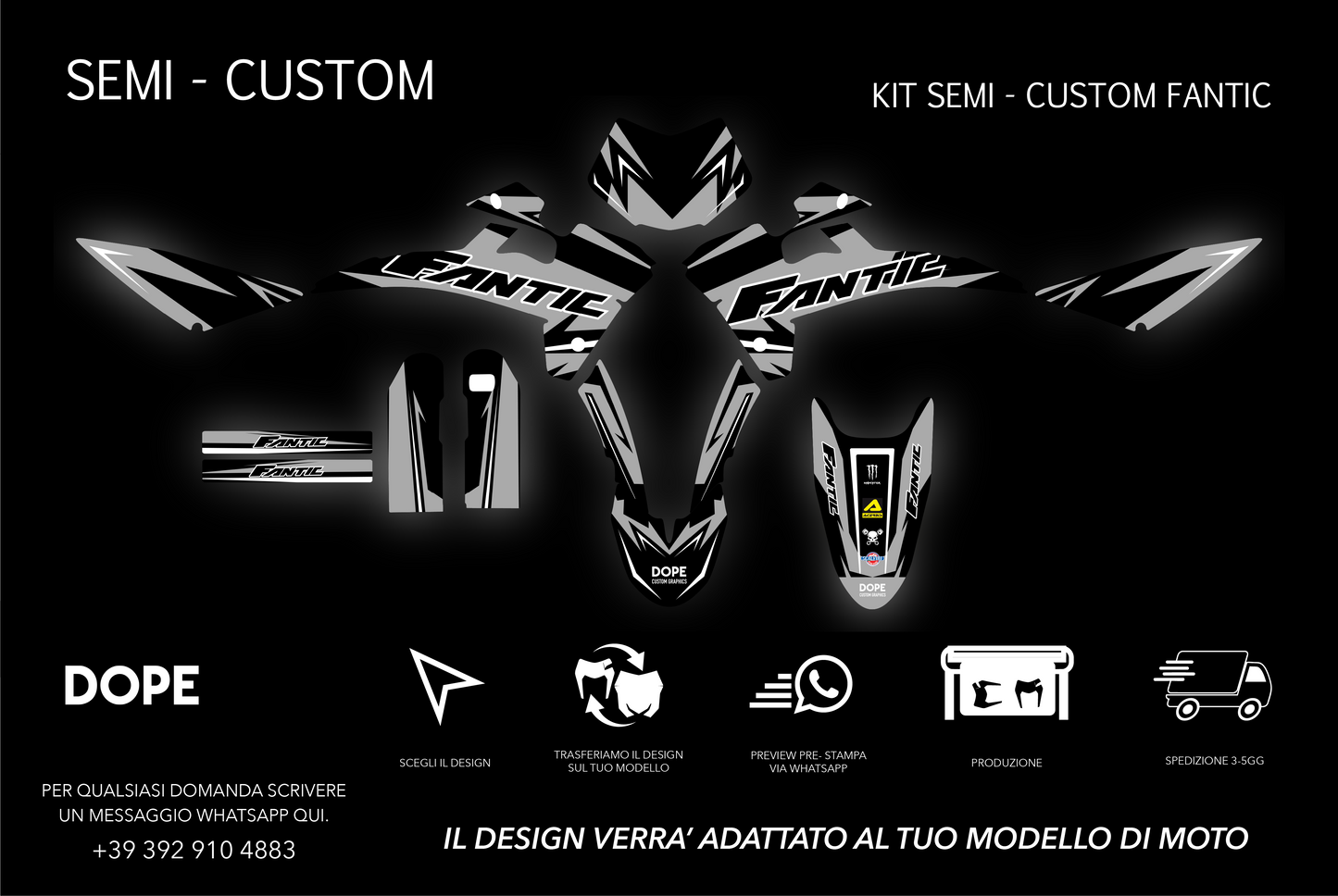 SEMI CUSTOM GRAPHICS FANTIC #8