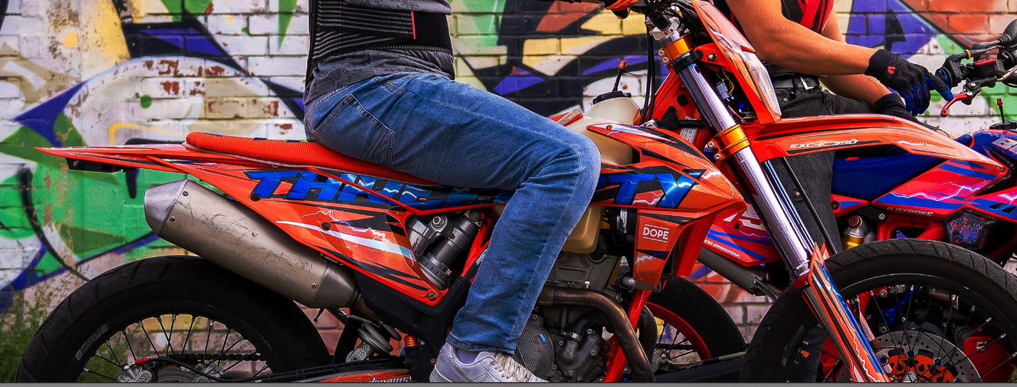 SEMI CUSTOM GRAPHICS KIT - KTM 350 EXC LEONARDO TASSONI