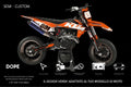 SEMI CUSTOM GRAPHICS KTM #12