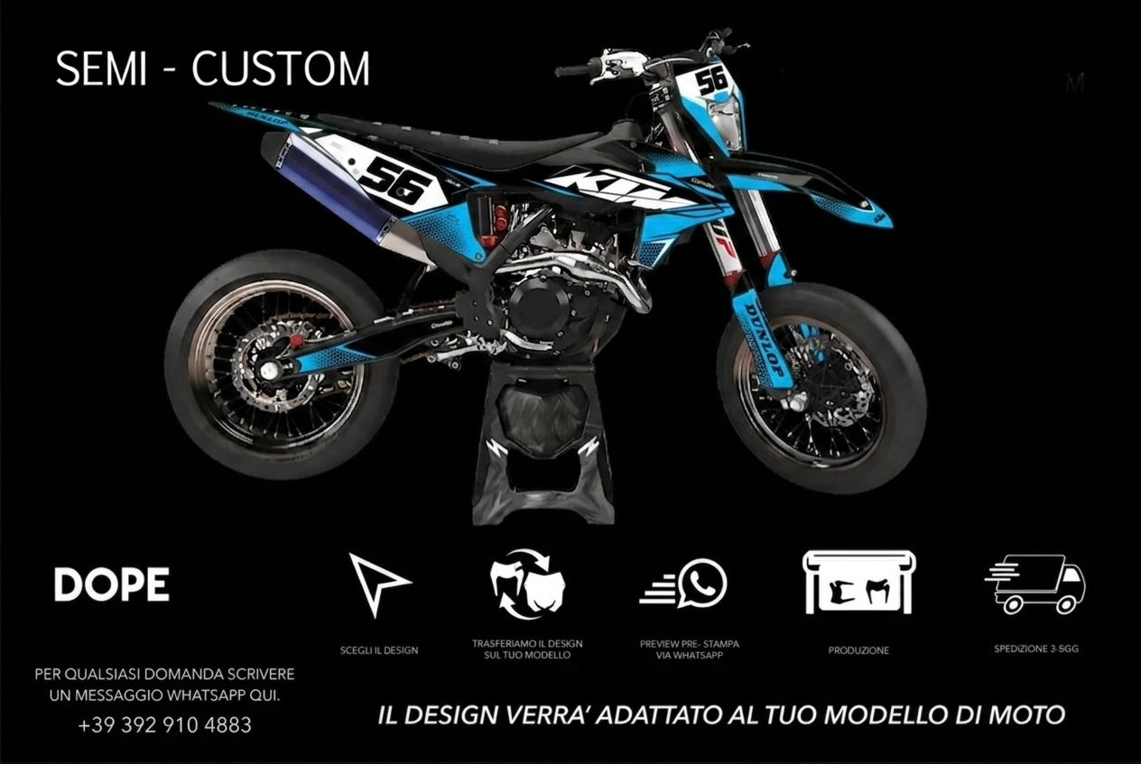 SEMI CUSTOM GRAPHICS KTM #23