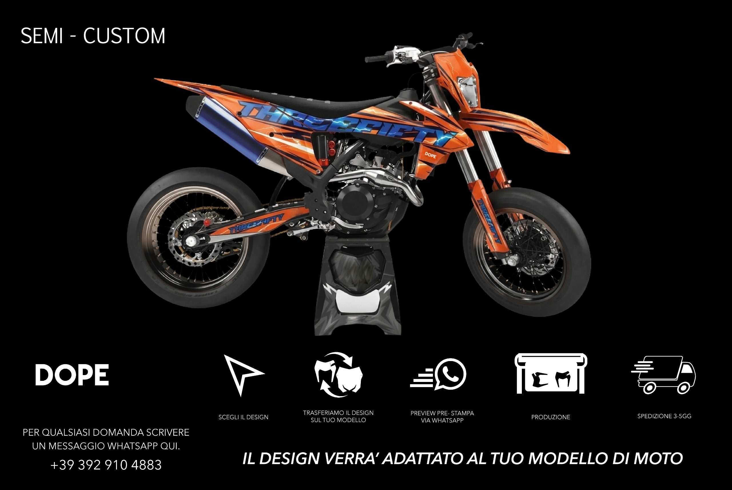 SEMI CUSTOM GRAPHICS KTM by Leonardo Tassoni