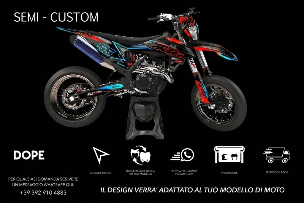 SEMI CUSTOM GRAPHICS KTM #14