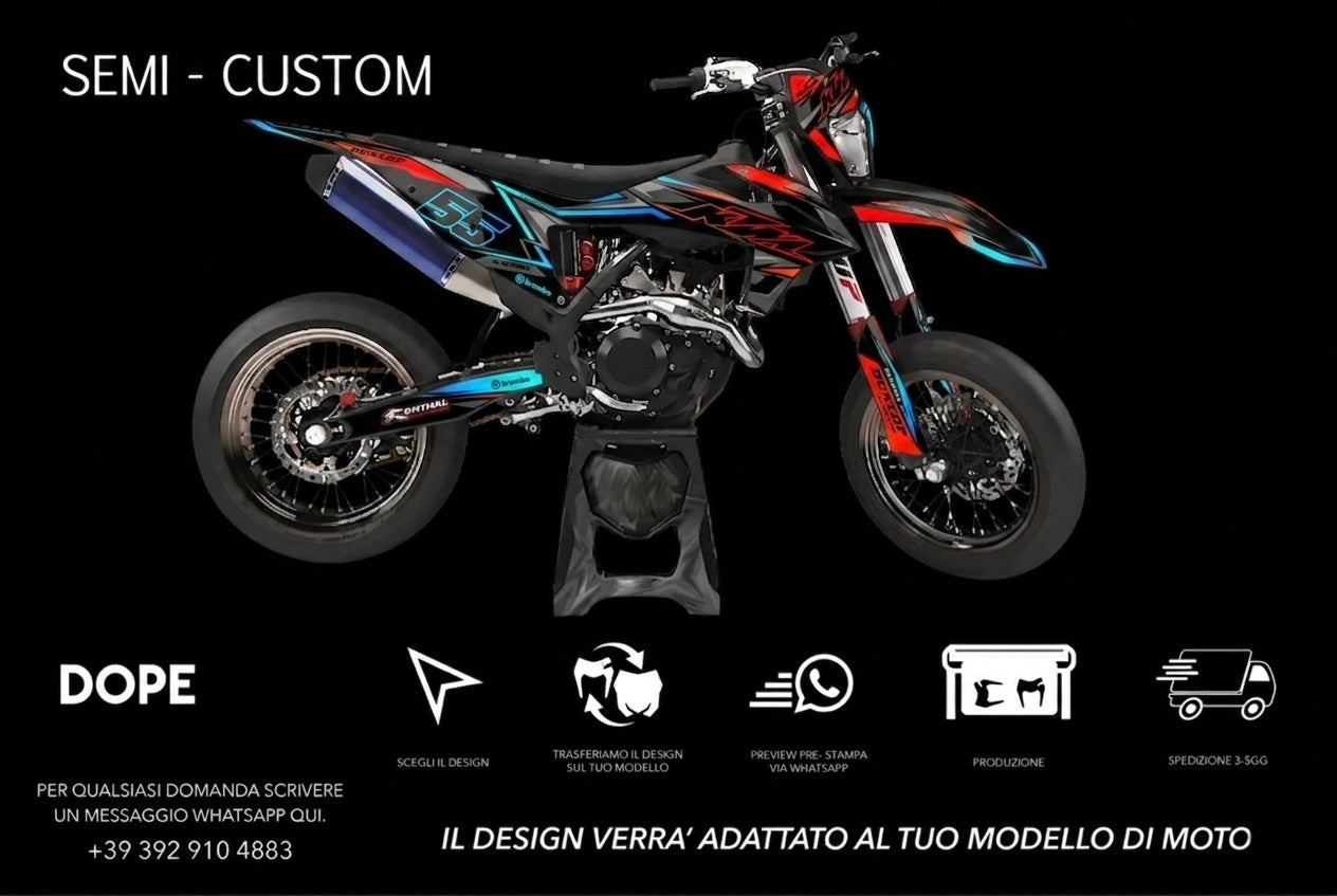 SEMI CUSTOM GRAPHICS KTM #14
