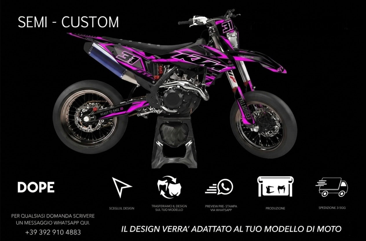 SEMI CUSTOM GRAPHICS KTM #20