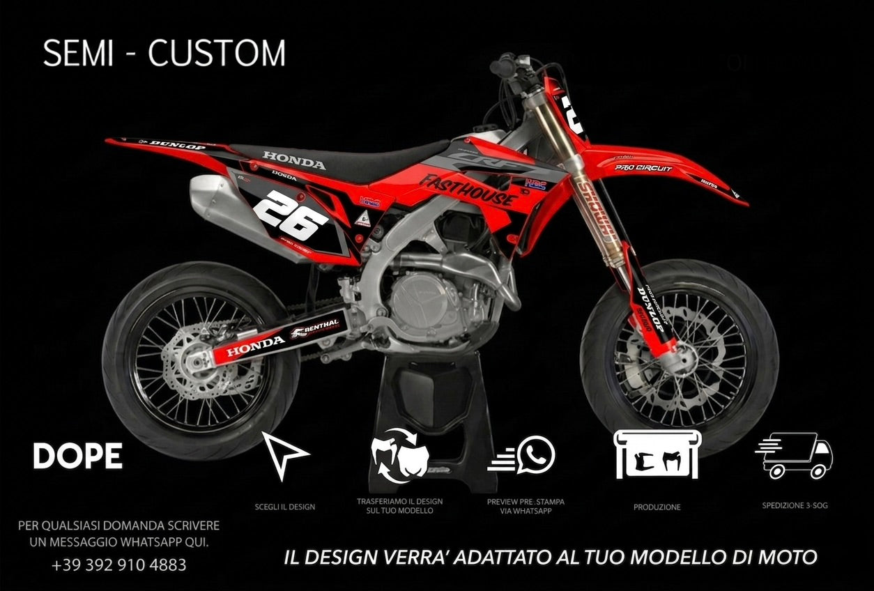 SEMI CUSTOM GRAPHICS HONDA #7