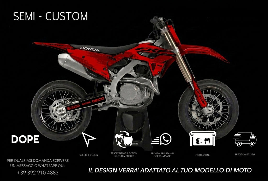 SEMI CUSTOM GRAPHICS HONDA #8