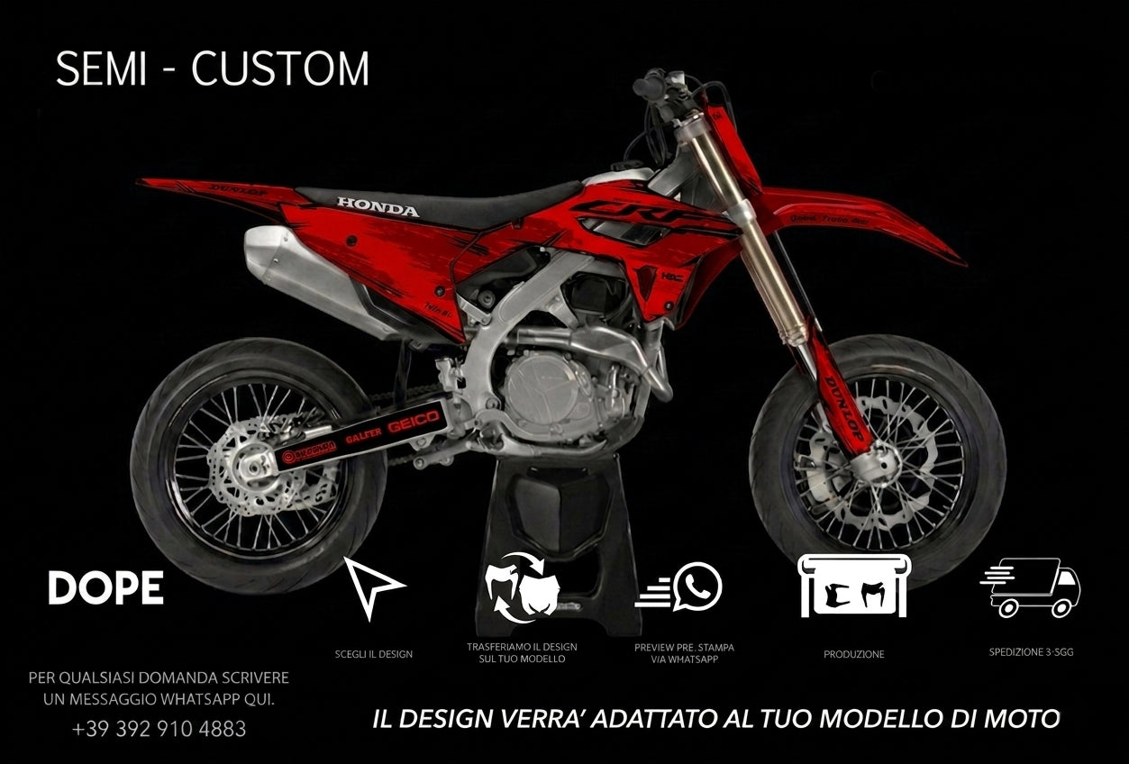SEMI CUSTOM GRAPHICS HONDA #8