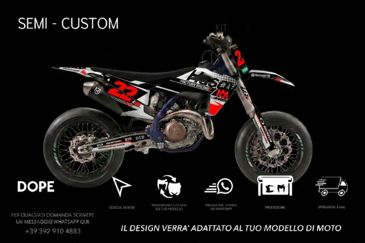 SEMI CUSTOM GRAPHICS HUSQVARNA #1