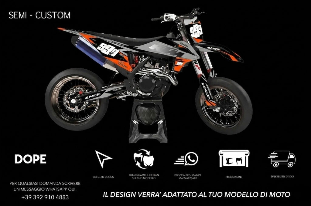 SEMI CUSTOM GRAPHICS KTM #11