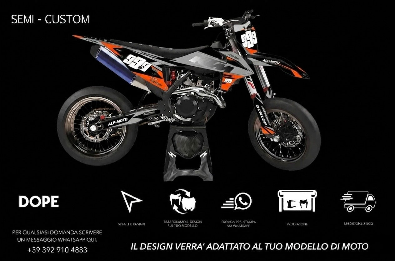 SEMI CUSTOM GRAPHICS KTM #11