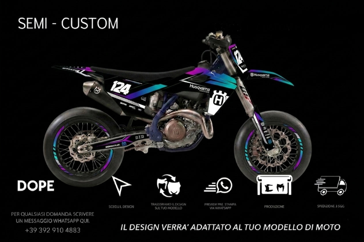 SEMI CUSTOM GRAPHICS HUSQVARNA #2
