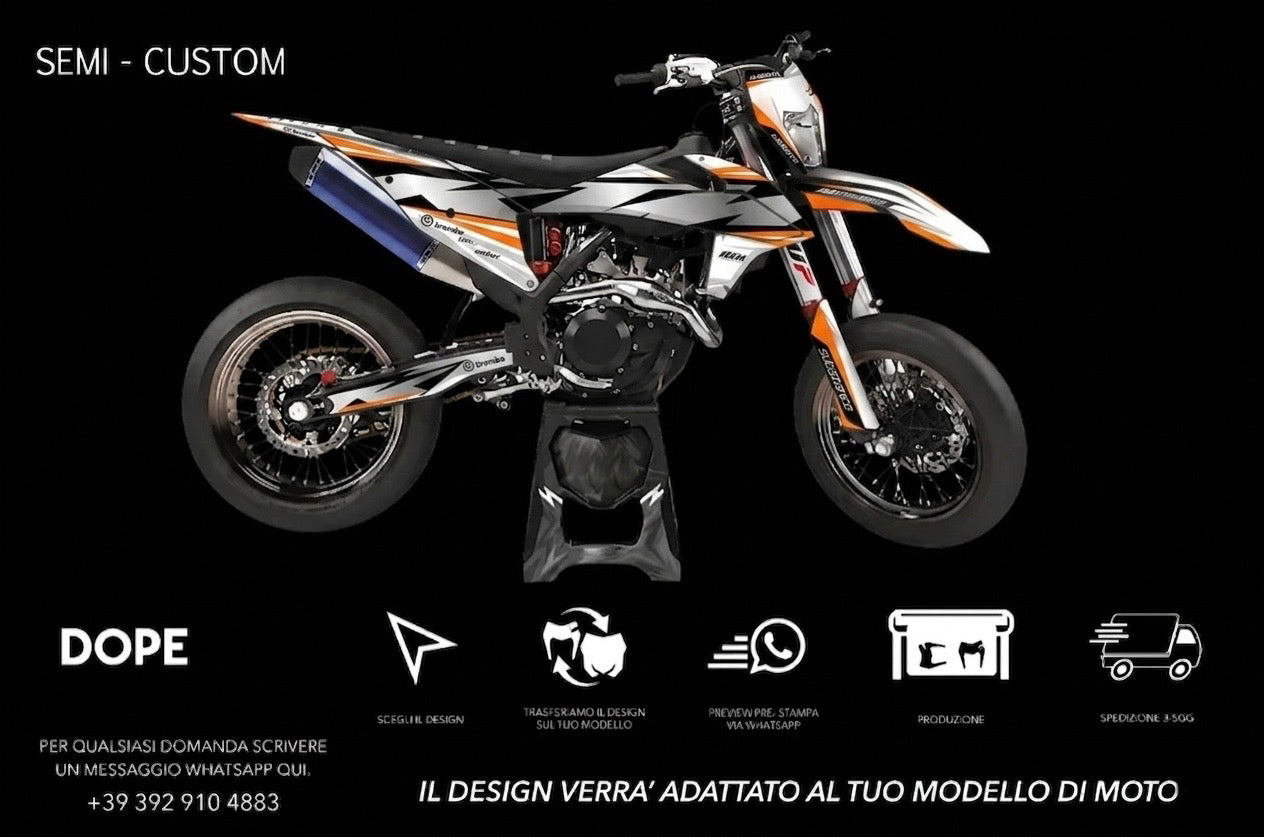 SEMI CUSTOM GRAPHICS KTM #17