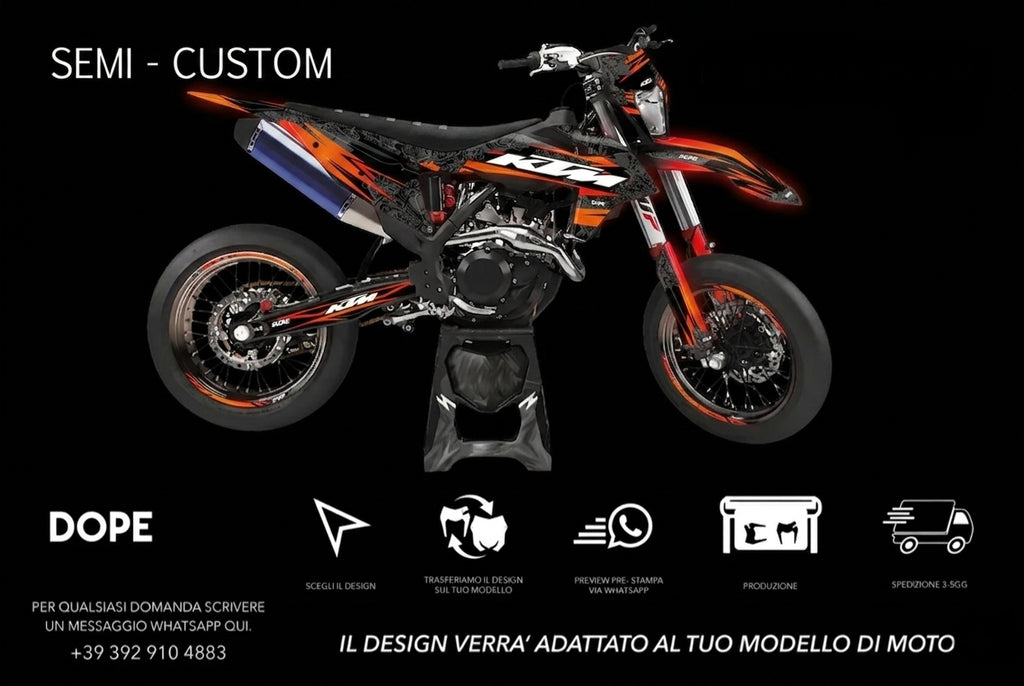 SEMI CUSTOM GRAPHICS KTM #35