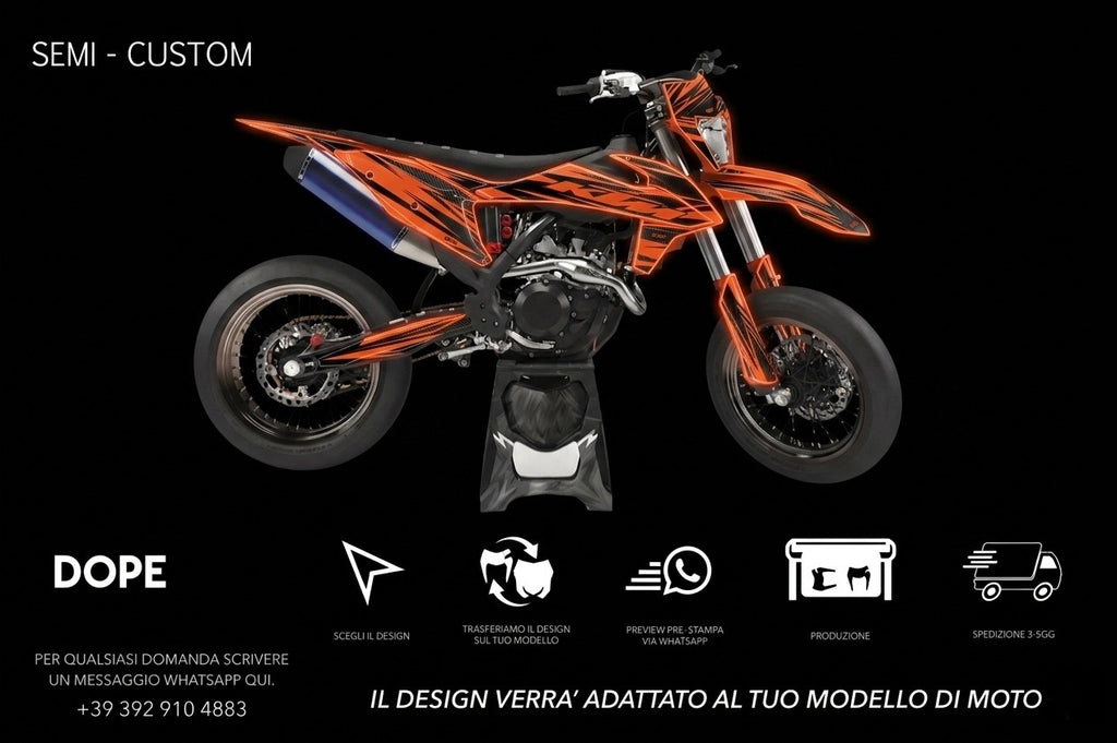 SEMI CUSTOM GRAPHICS KTM #38