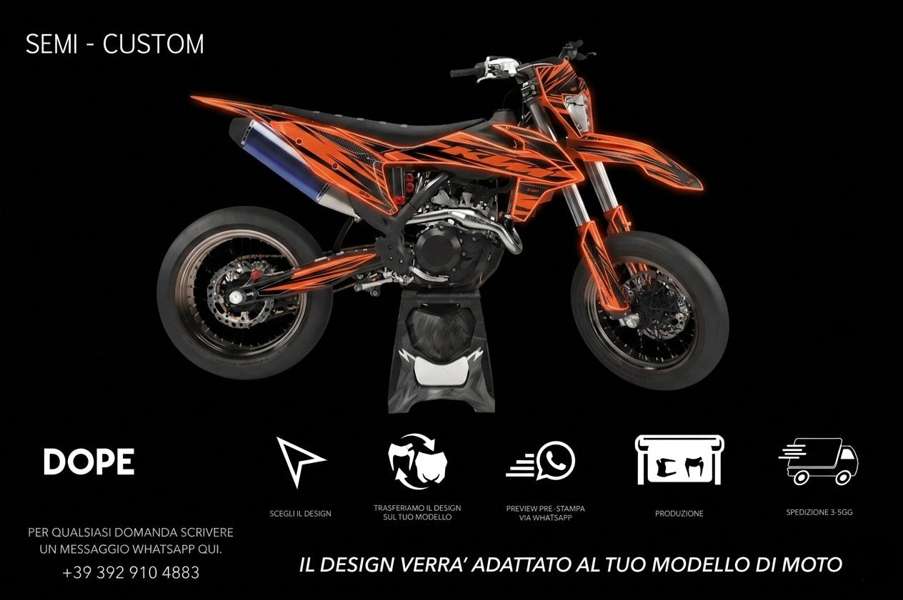 SEMI CUSTOM GRAPHICS KTM #38
