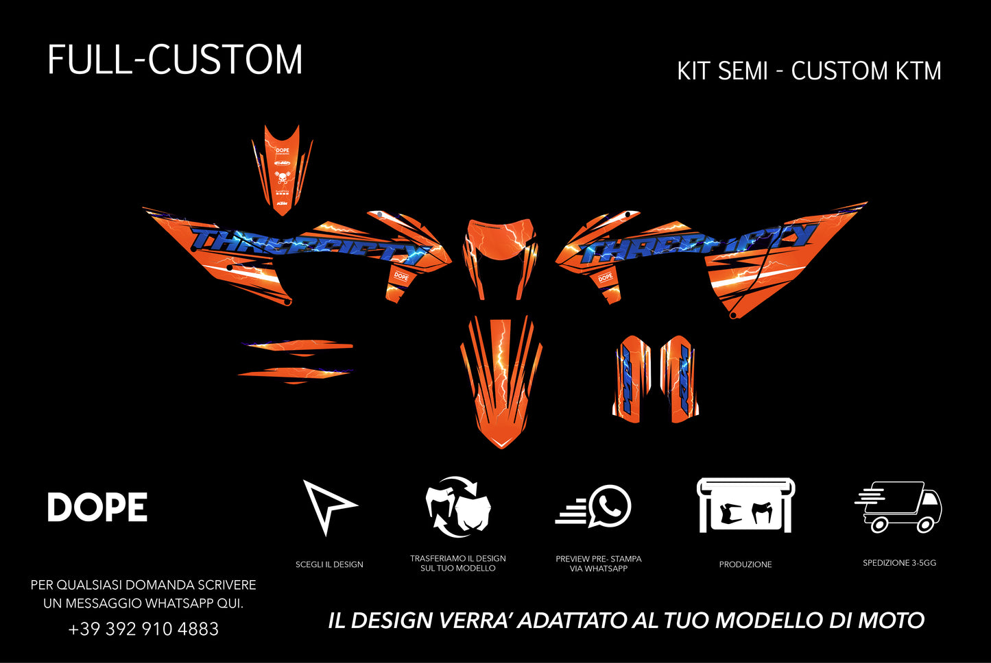SEMI CUSTOM GRAPHICS KTM by Leonardo Tassoni