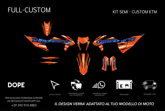 SEMI CUSTOM GRAPHICS KTM by Leonardo Tassoni