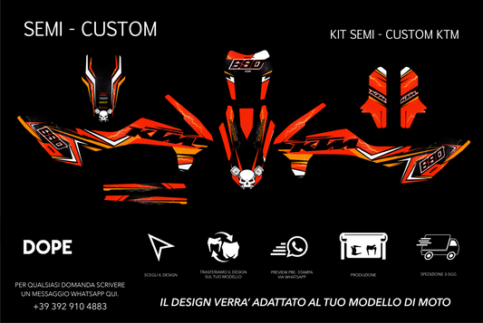 SEMI CUSTOM GRAPHICS KTM #2