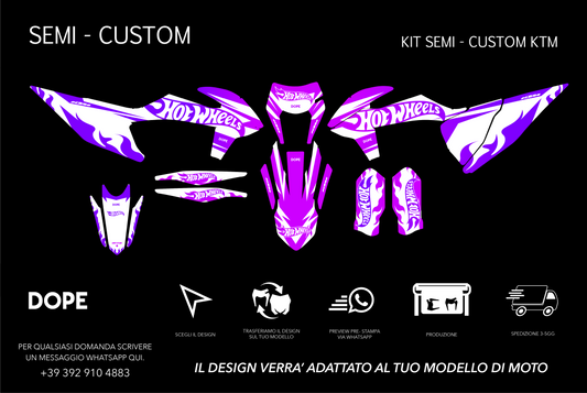 SEMI CUSTOM GRAPHICS KTM #3