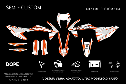 SEMI CUSTOM GRAPHICS KTM #5