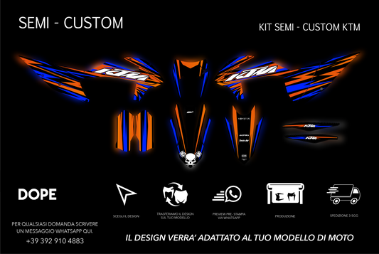 SEMI CUSTOM GRAPHICS KTM #6