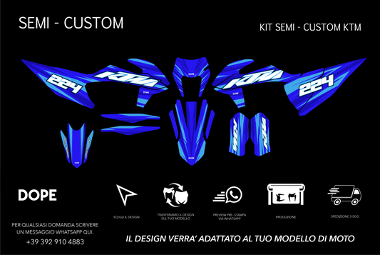 SEMI CUSTOM GRAPHICS KTM #8