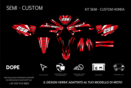 SEMI CUSTOM GRAPHICS HONDA #2
