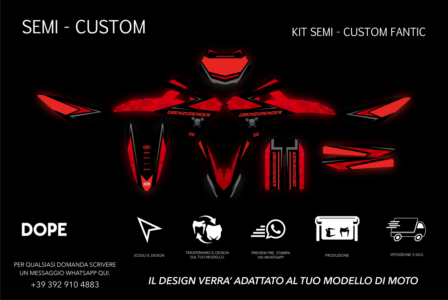 SEMI CUSTOM GRAPHICS FANTIC #1