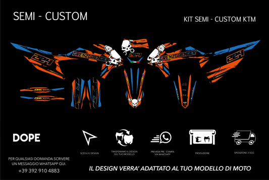 SEMI CUSTOM GRAPHICS KTM by Marco Romanetto