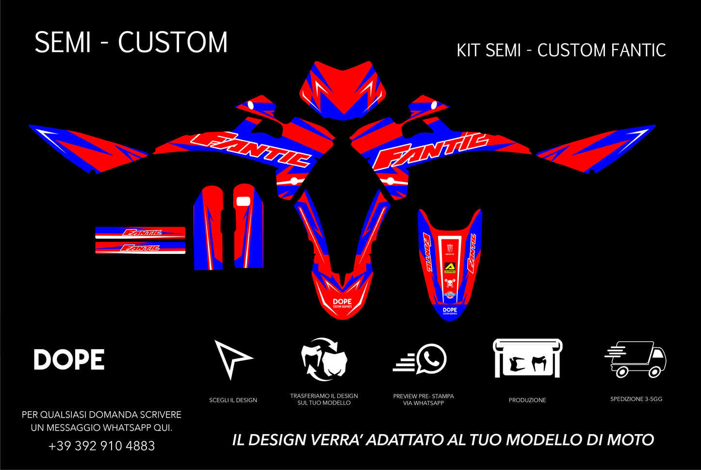 SEMI CUSTOM GRAPHICS FANTIC #3