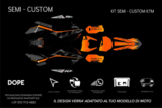 SEMI CUSTOM GRAPHICS KTM #16