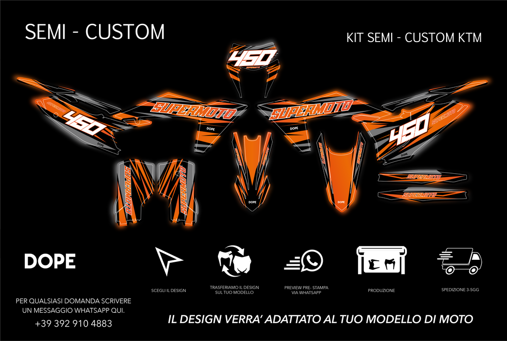 SEMI CUSTOM GRAPHICS KTM #29