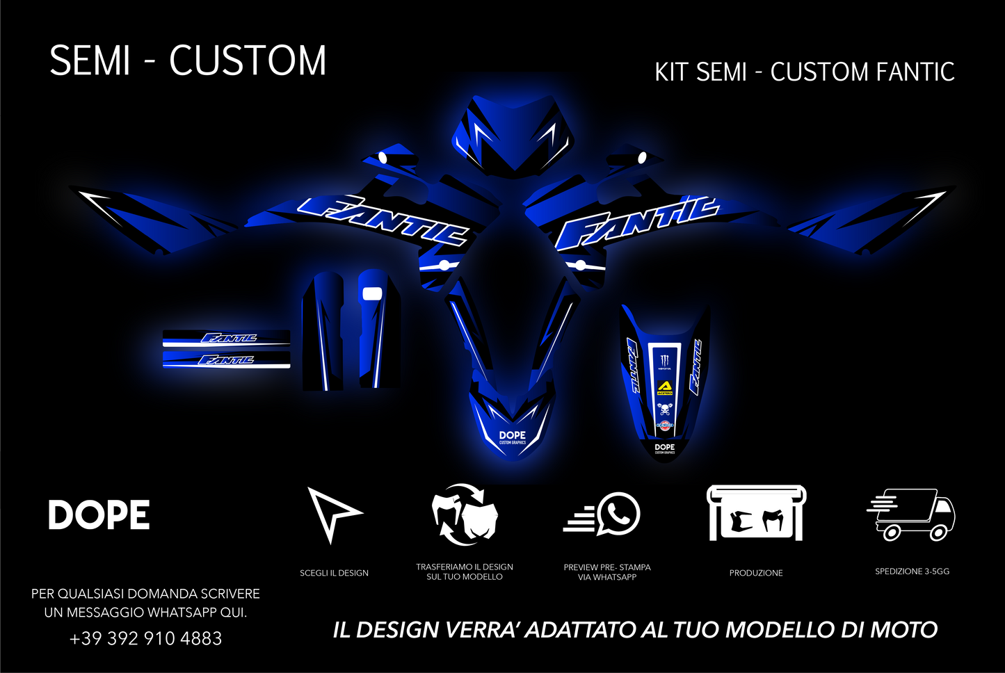 SEMI CUSTOM GRAPHICS FANTIC #6