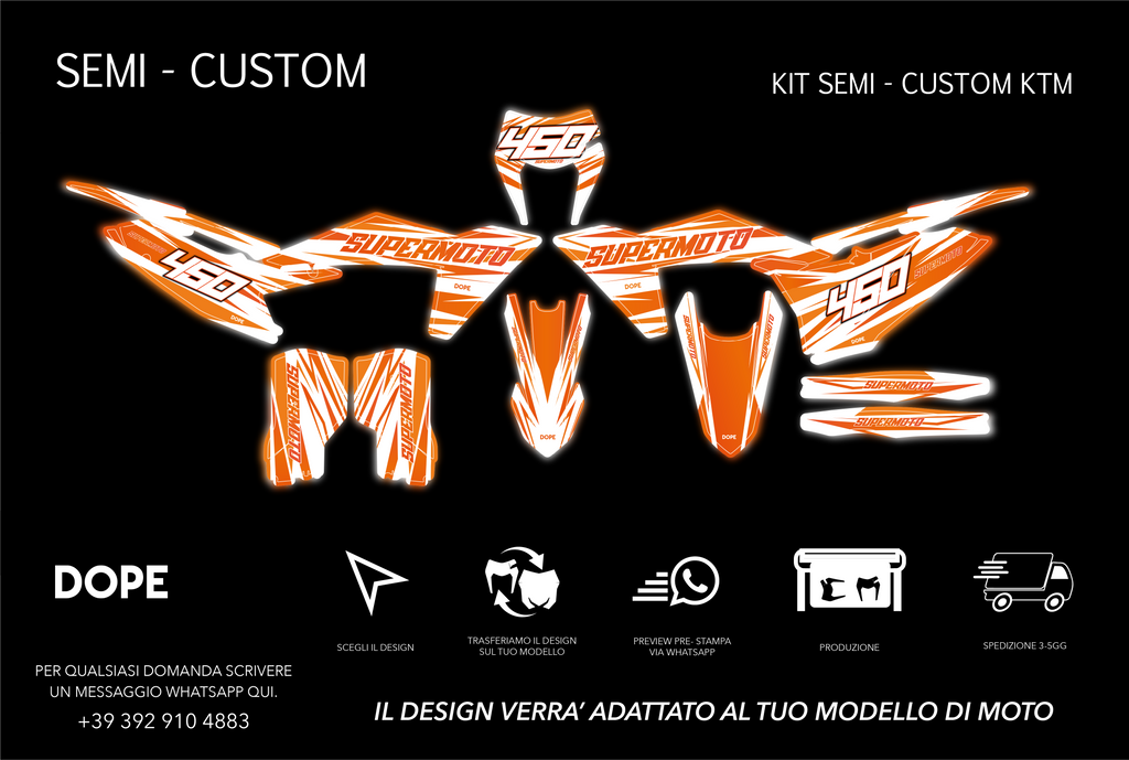 SEMI CUSTOM GRAPHICS KTM #30