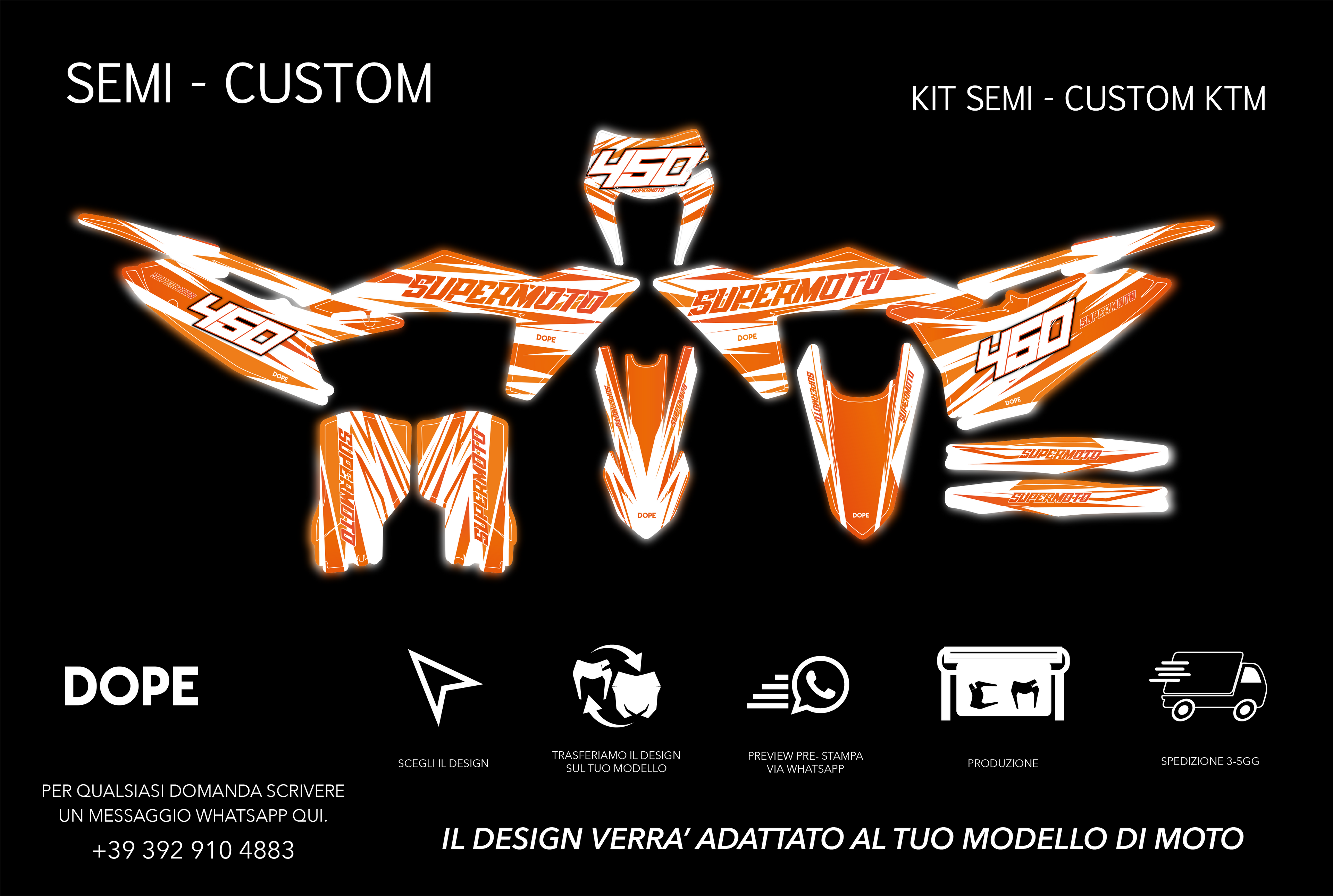 SEMI CUSTOM GRAPHICS KTM #30