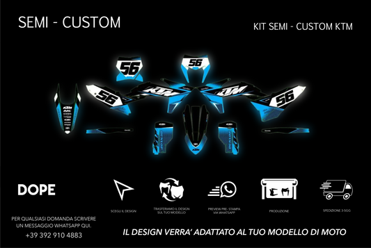 SEMI CUSTOM GRAPHICS KTM #23