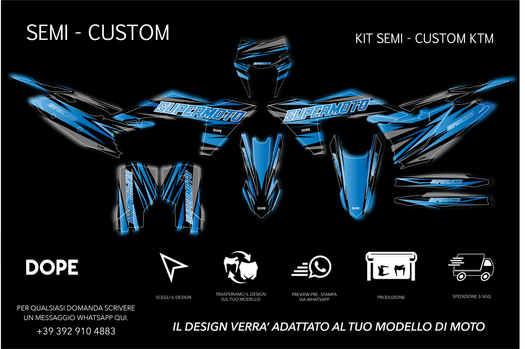 SEMI CUSTOM GRAPHICS KTM #31