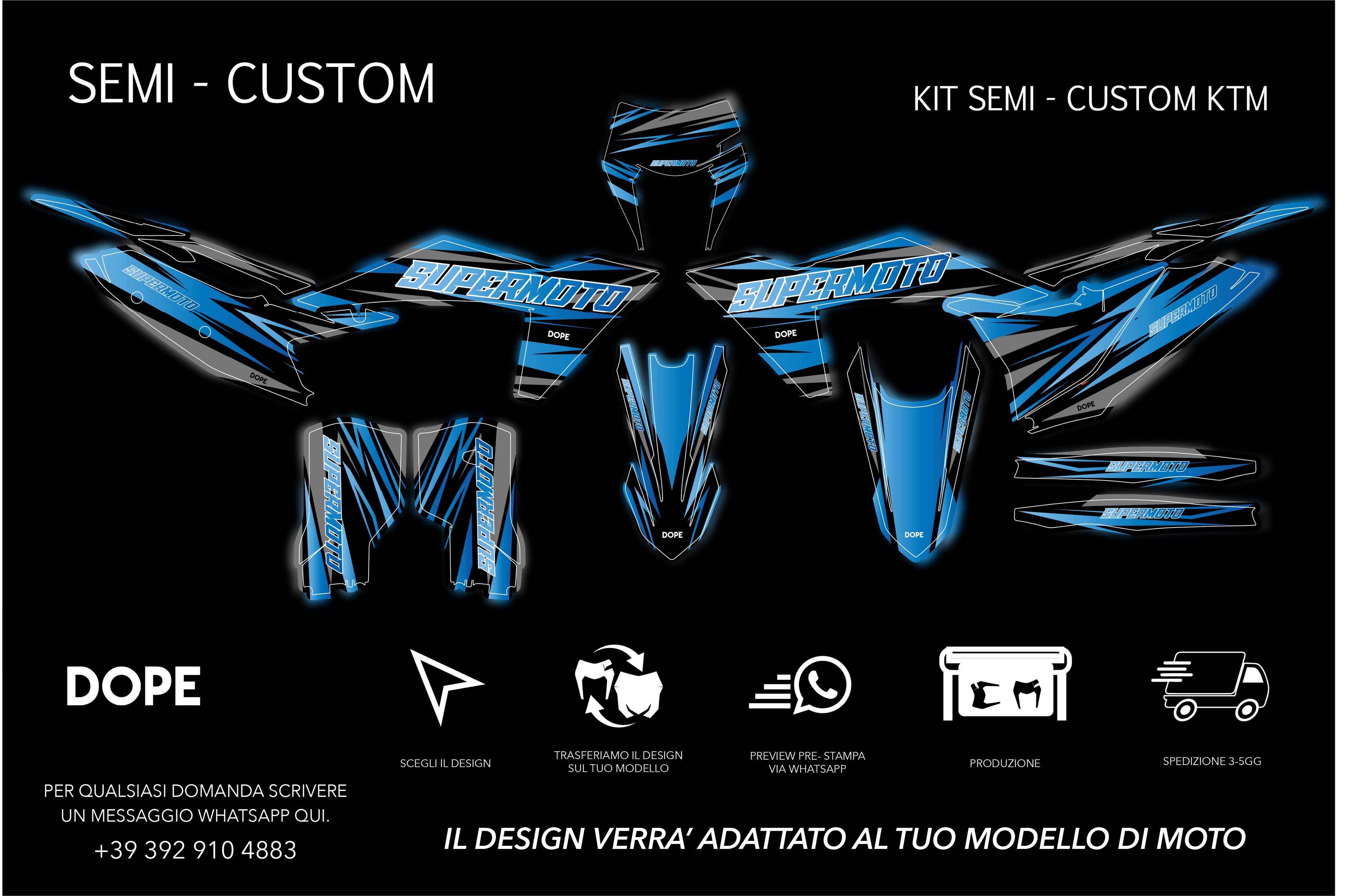 SEMI CUSTOM GRAPHICS KTM #31