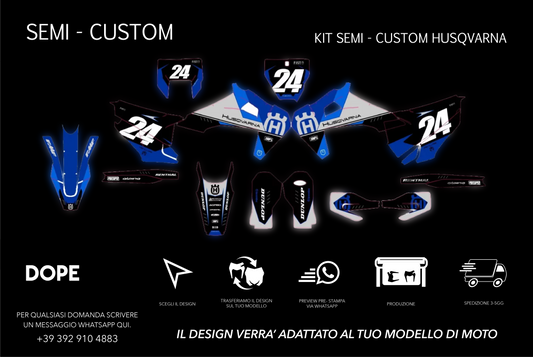 SEMI CUSTOM GRAPHICS HUSQVARNA #6