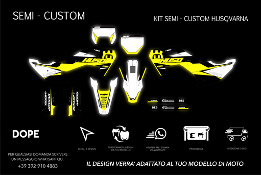 SEMI CUSTOM GRAPHICS HUSQVARNA #7