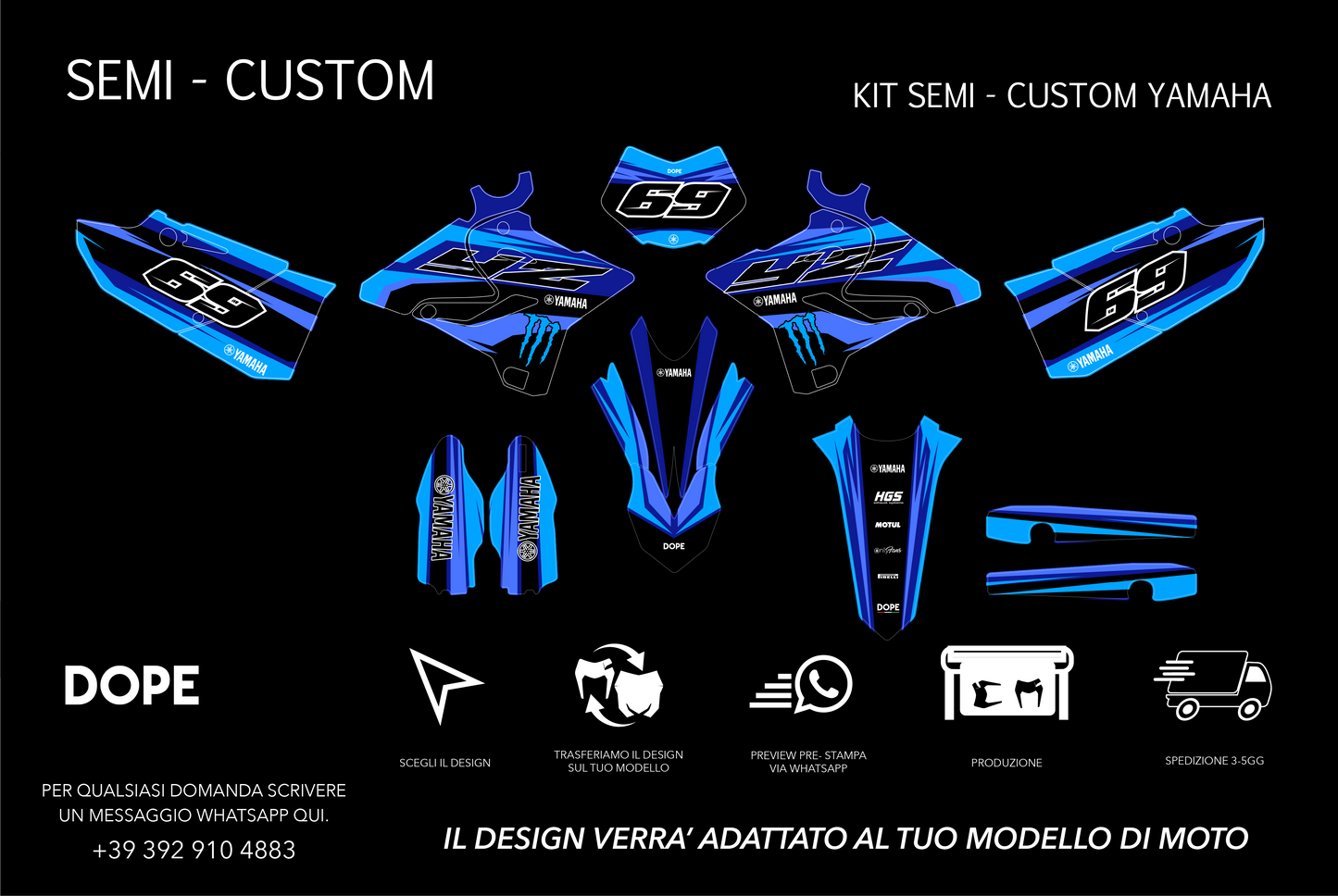 SEMI CUSTOM GRAPHICS YAMAHA #2