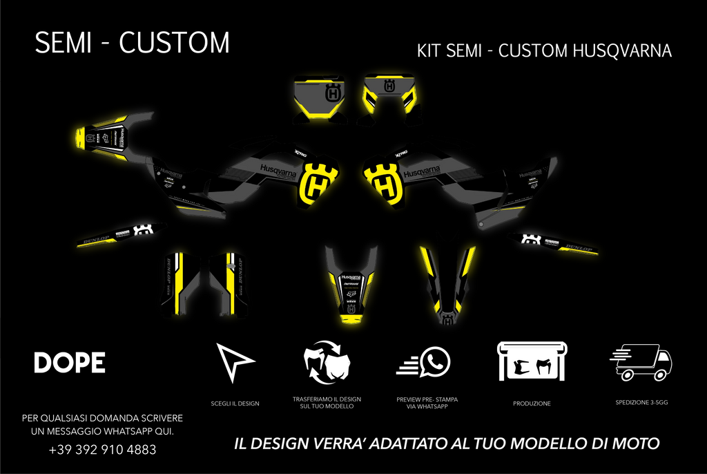 SEMI CUSTOM GRAPHICS HUSQVARNA #8