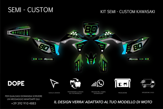SEMI CUSTOM GRAPHICS KAWASAKI #3