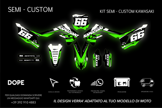SEMI CUSTOM GRAPHICS KAWASAKI #4