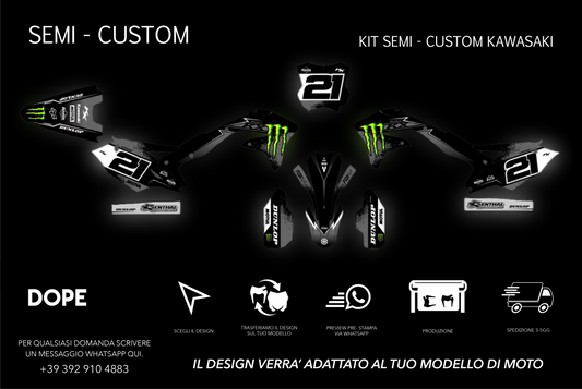 SEMI CUSTOM GRAPHICS KAWASAKI #5